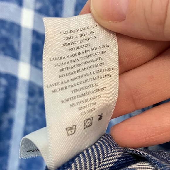 Rails Hunter Pacific Blue Plaid Button Down - Picture 10 of 10